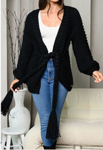 Load image into Gallery viewer, SWEATER WEATHER - CREAM/BLACK
