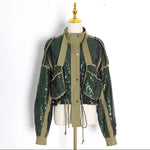 Load image into Gallery viewer, Mula Sequin Bomber
